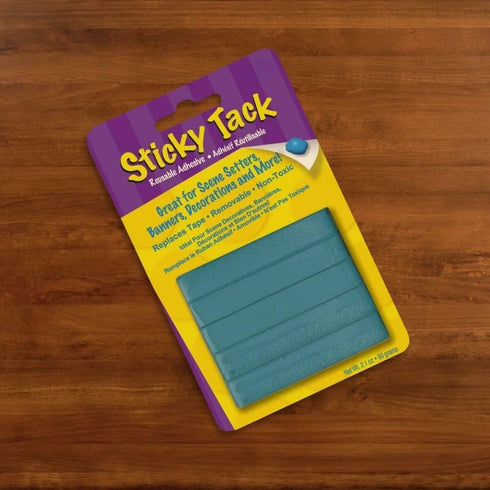 No Mess & Damage-Free Strong Adhesive Blue Sticky Tack - 2.1 oz. (1 Pc.)