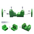 10 Set 3 Pin 2.54MM Pitch Screw Terminal Block Connector - Pluggable Quick Connector for 28-16AWG