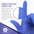 1 200 Dynarex DynaPlus Disposable Nitrile Exam Gloves, Powder-Free, Latex-Free, Strength + Value, Used by