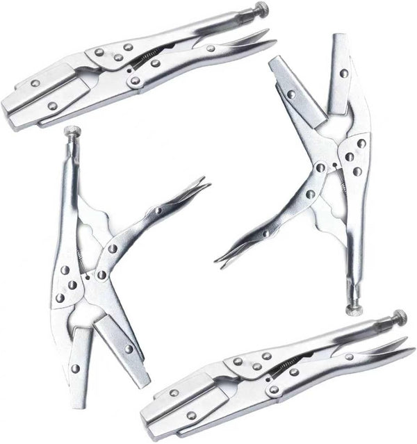 WUYIZHEHAO 10-Inch Radiator Hose Clamp Pliers Set 4-Pack, Heavy Duty Self-Locking Pinch Off