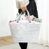 DFAGCOKN Multifunctional Shopping Bag Bath Portable Small Basket Household Plastic Snack Storage Box(L Size)