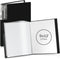 Dunwell 9x12 Presentation Book (Black), 24-Pocket Folder with Plastic Sleeves for 9 x 12 or A4 Documents