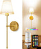 KIBTOY Battery Operated Wall Sconces, 10000mAh Rechargeable Wireless Wall Lights with Remote,