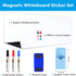 HAMIGAR Magnetic Whiteboard Contact Paper 17.5" X 39.4", Peel and Stick Wallpaper for Wall Dry Erase Board