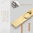 Aoleegatt Hardware(4147-S-Copper Gold Cabinet Pulls Solid Zinc Alloy Kitchen Cupboard Single Hole for Bedside Table