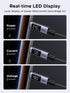 240W 100W 10FT UGREEN USB-C to USB-C Fast Charging Cable with Digital Display for Real-Time Power Monitoring, PD