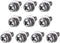uxcell M4 x 8mm Stainless Steel Phillips Pan Head Machine Screws with Spring Washer and Plain Washers, 10pcs