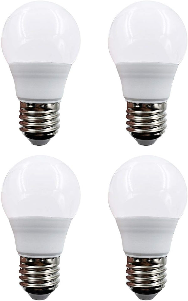 12V Light Bulb A15, 3W Soft White 3000K, E26 Screw Base, 12V LED Bulb, DC 12 Volt, 24V, 36V, 48V Low Voltage Lights for