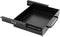 VIVO 13 inch Under Desk Mounted Sliding Pull-out Drawer, Black Storage Organizer for Office Desk, Pull Handle