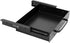 VIVO 13 inch Under Desk Mounted Sliding Pull-out Drawer, Black Storage Organizer for Office Desk, Pull Handle
