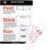 Race Bib Tape 500 Count Use Instead of Safety Pins