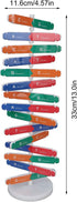 Human DNA Model, Colorful Double Spiral Assemble Model, Educational Teaching Kit for Biological Science