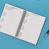Telephone Address & Birthday Book with Tabs, Black 5x7 inch Address Log Book for Contacts, Phone Numbers, Addresses,