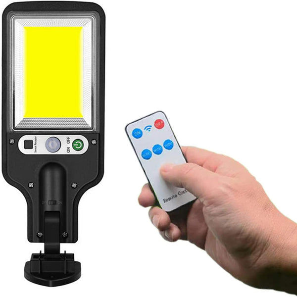 Solar Street Lights Outdoor, Solar Parking Lot Lights Dusk to Dawn, with