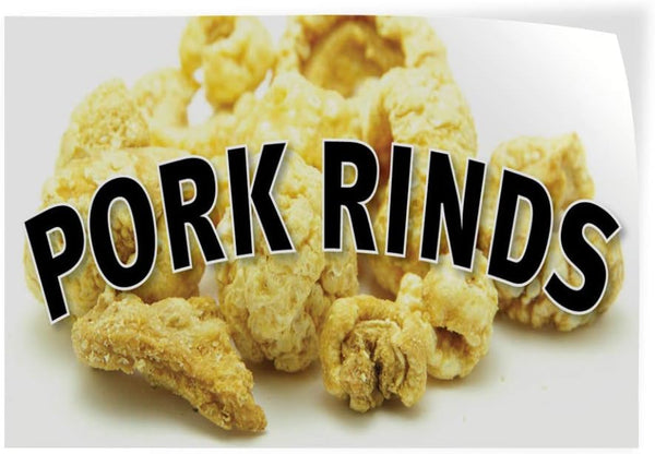 Fastasticdeals Decal Stickers Multiple Sizes Pork Rinds Restaurant Cafe Bar D Industrial Vinyl