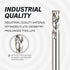 3/8 Compression Bit CNC, Solid Carbide Spiral Router Bit, 3/8" Cutting Dia, 3/8" Shank, CNC Router Bits