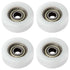 MroMax Roller Idler Bearing Pulley-5 x 25 x 9mm Nylon Wheel with 625ZZ Bearing for Furniture Accessories