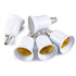 YCSSSD E12 E26 E12 E26 Bulb Bulb 6 Pack to Adapter Chandelier Light Socket Converter, Candelabra to Medium Socket