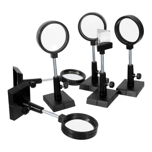 Didiseaon Optical Experiment Kit for Science Classroom Physics Teaching 6pcs Set Including