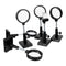 Didiseaon Optical Experiment Kit for Science Classroom Physics Teaching 6pcs Set Including