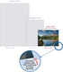 The Best Card Company 10 Assorted Landscape Thank You Notes Box Set 4 x 5.12 Inch with Envelopes (10 Designs, 1 Each)
