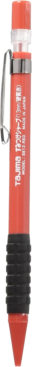 TAJIMA RED Sumitsuke 1.3mm Mechanical Pencil - Marking Tools SS13-RED-T