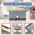 H4D 3x5 100 Index Card Case with Heavyweight Ruled Index Cards and Dividers, Black