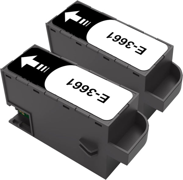 T3661 C13T366100 Ink Maintenance Box, T3661 Maintenance Tank (2 Packs) Work with XP-15000 XP-6000 XP-6100 XP-970