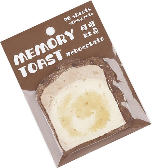 Bread Shaped Memo Pads, 30 Sheets Sticky Notes Ideal for Leaving Messages