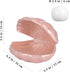 Portable LED Pearl Shell Nightlight - Pink Desktop Lamp for Home Decor