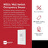 Lithonia Lighting SensorSwitch Wall Mount Motion Sensor Switch, Passive Infrared Wall Switch and Occupancy Sensor, WSXA