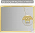 Dry Erase Monthly Calendar Whiteboard, 10.5"x 14.5" Gold Aluminum Frame, Magnetic White Board for Wall