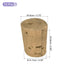 MECCANIXITY Tapered Cork, 19x14.7x23.8mm Natural Wooden Leakproof Soft Cork Stoppers for Wine Beer Bottle Crafts Corks Plug Replacement Laboratory Supplies, Dark Wood Color, Pack of 15