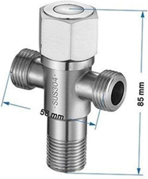 IIUUAYUVI 304 Set Faucet Cloth Diaper Cleaning Compatible with Bathroom - Stainless SteelSpray Gun Shower Wall Mounted