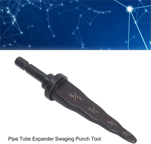 HVAC Copper Pipe Tube Expander: Manual Expanding Tool 1/4in 3/8in 1/2in 5/8in for Air Conditioner Repair
