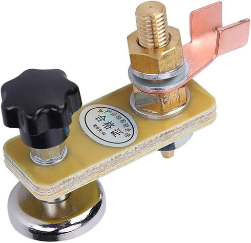Welding Magnetic Single Head, Soldering Grounding Connector Tool, Thickened Insulation Board