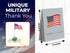 iGifts And Cards Patriotic 3D Pop Up Greeting Card, American Flag, All Occasion