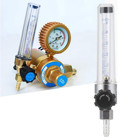 Argon CO2 Gas Flow Meter Scale Tester for MIG TIG Welder Welding