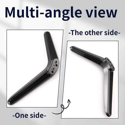 17mm-20mm Universal TV Stand, Table Top TV Stand Base Replacement, TV Base Pedestal Feet TV Stand Mount Legs Easy