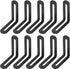 M METERXITY 10-Pack Adjustable L-Shape Corner Brace, 2.3 x 2.3 in Stainless