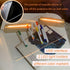Dry Erase Board 11.8 * 7.87", Acrylic Board with LED Light Holders, 2 Pack White+Orange for Creative Ideas