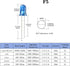 Juasky 400pcs Kit5mm Led Light Diode Light Emitting Diodes Assortment for Science Experiment DIY Projects