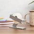 ELYPRO Modern Tape Dispenser - Elegant Minimalist Design, Heavy Metal, Space-Saving for Office & Home Use, Bonus Tape