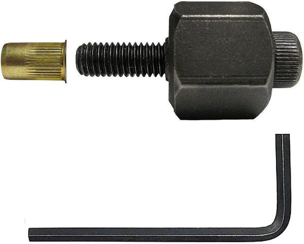 Hanson Rivet Hand-Threaded Insert Installation Tool for 10-32 Sized Inserts, Easy to Use with Instruction Manual