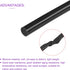 DMiotech 10mm ID 14mm OD 3.3 Feet Black Silicone Tube for Water and Air Pump