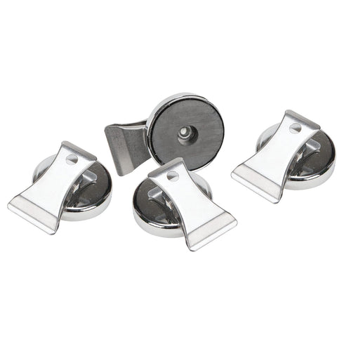 Performance Tool W12528 Magnetic Clips (4 Pieces) - Strong Hold for Home and Office Use