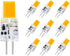 G4 LED Bulb T3 JC Bi-Pin Base, 3.5W AC/DC 12V Warm White 3000K Replacement for Under Cabinet Puck Light, Landscape