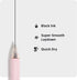 U Brands U-Eco Recycled Gel Click Pens, Set of 12, Pastel Speckle, Medium Point, Black Ink