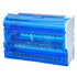 Terminal Block Distribution Box, Din Rail 4-Level Single Phase with Transparent Dust Cover, 125A 500V