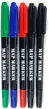 Map Markers - Dual Tip, Pack of 5
